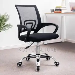 Office Chairs; Fabric Home Office Clerical Mesh Chair