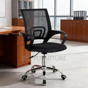 Office Chairs; Fabric Home Office Clerical Mesh Chair