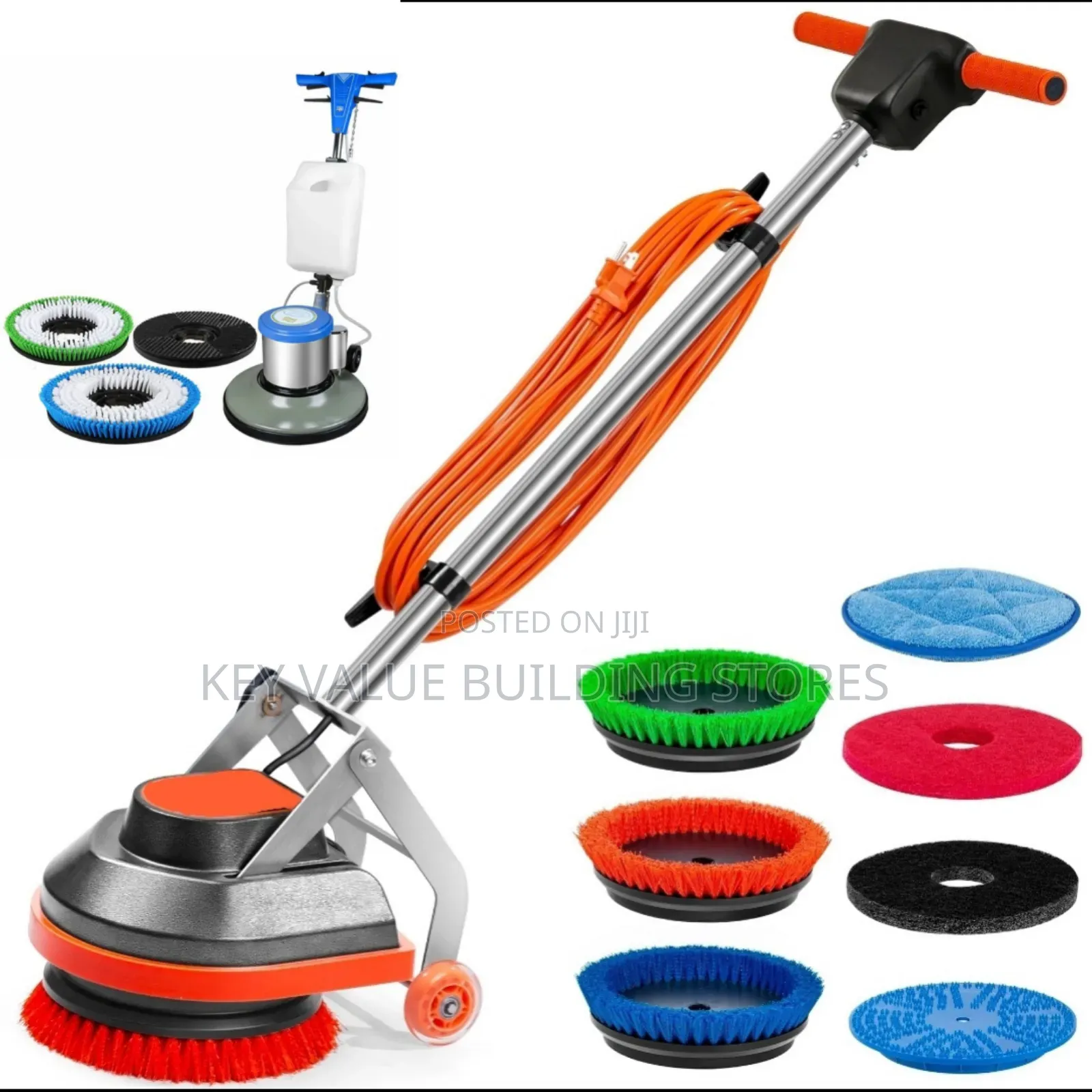 Impact Resistant Floor Scrubbing Machine