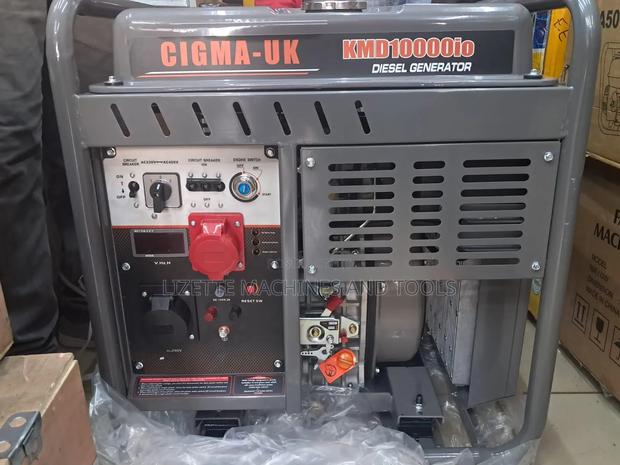 Cigma Uk 10kva Dual Phase Diesel Generator (Both Single and 3 Phase) - main view