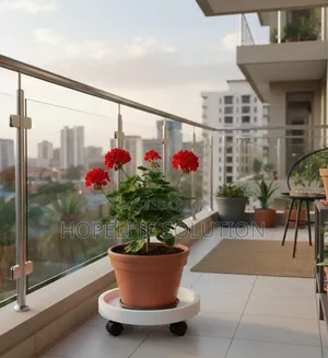 Movable Flower Pot/Gas Cylinder Pallet.
