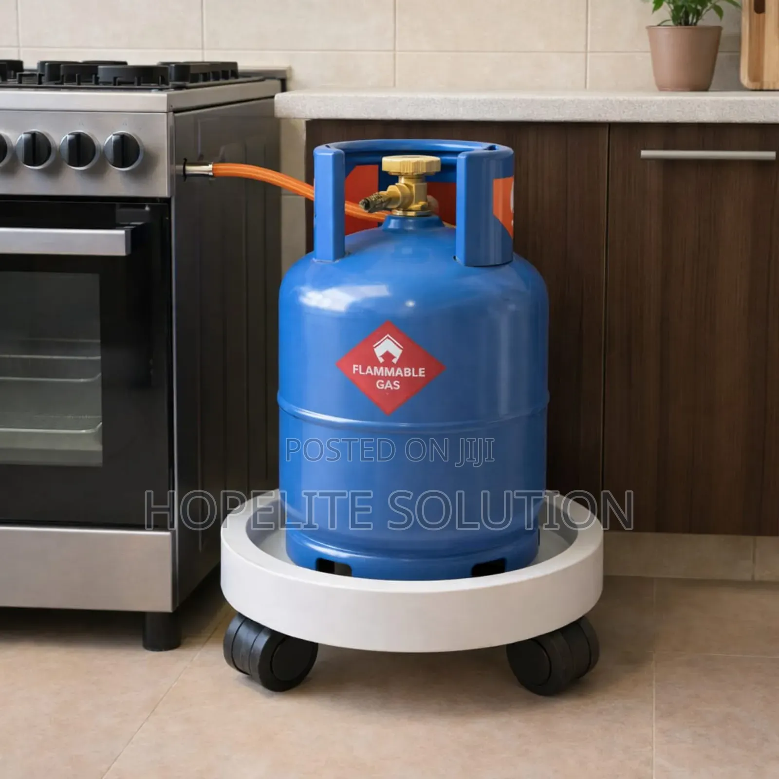 Movable Flower Pot/Gas Cylinder Pallet.