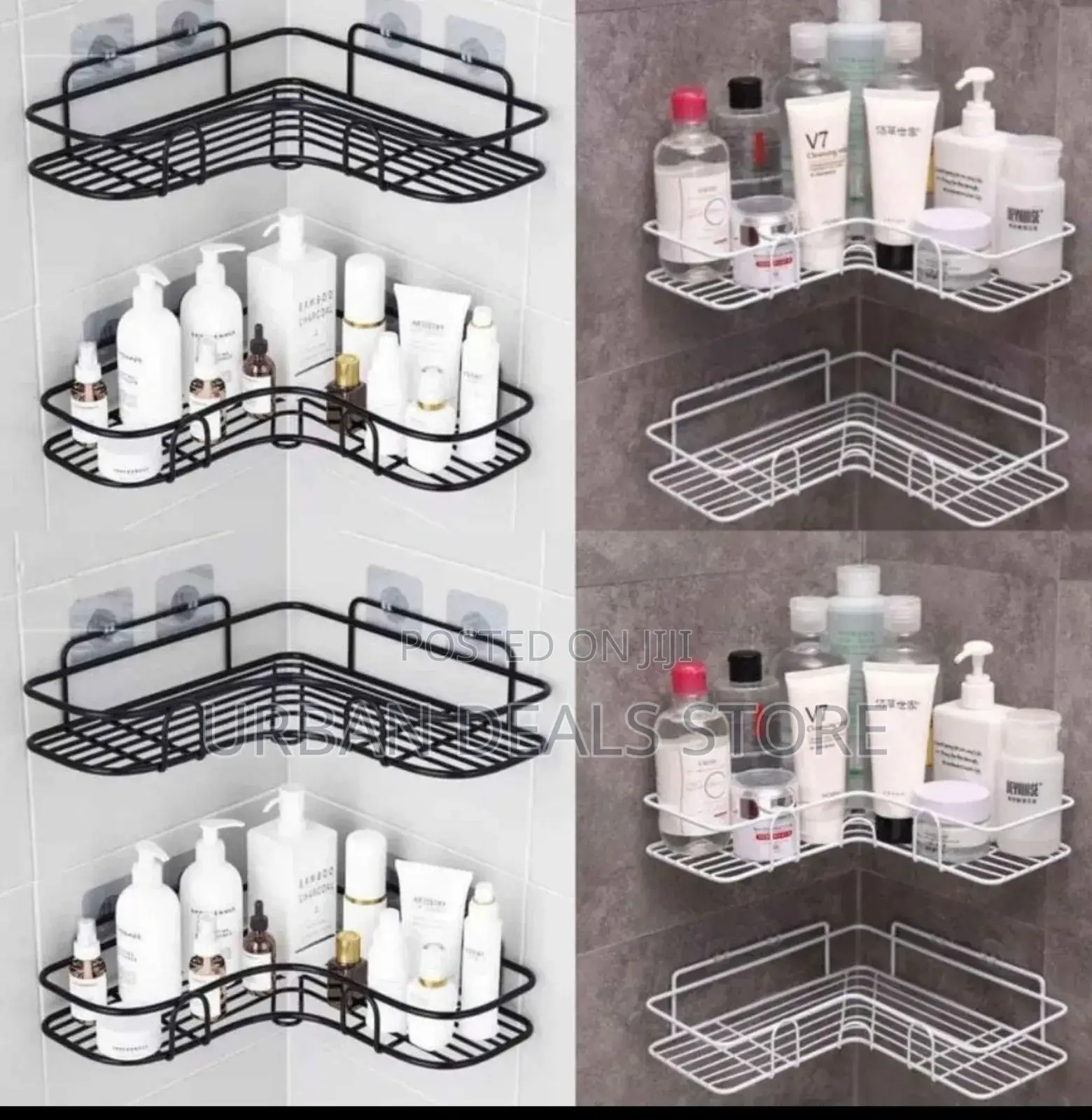 Bathroom Organizers Each Comes With Stickers