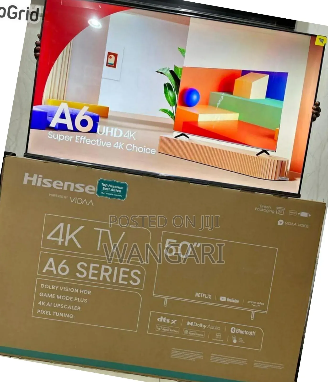 New Hisense 50 Inches Smart Tv