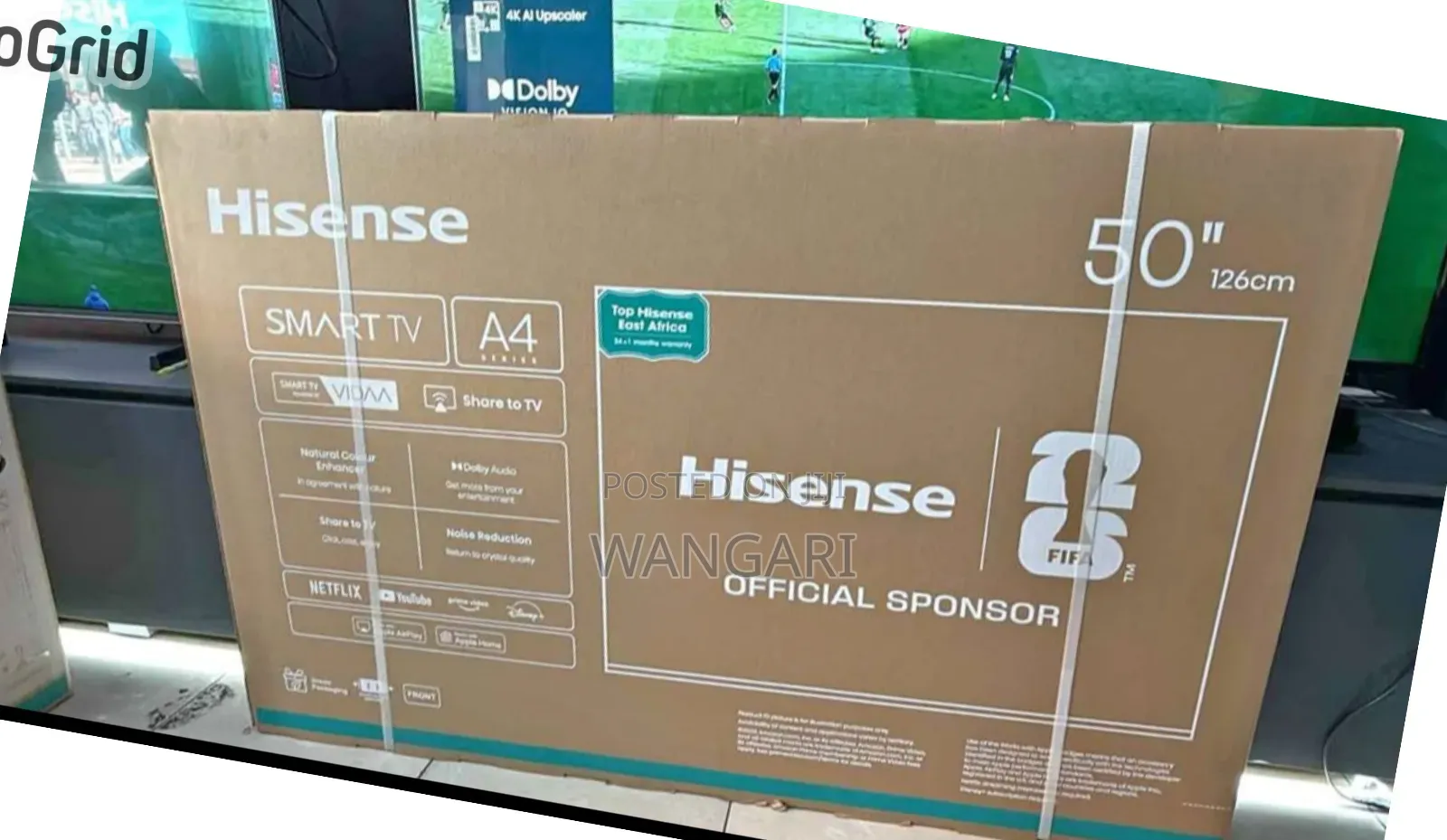 Hisense 50 Inches Smart Tv Available
