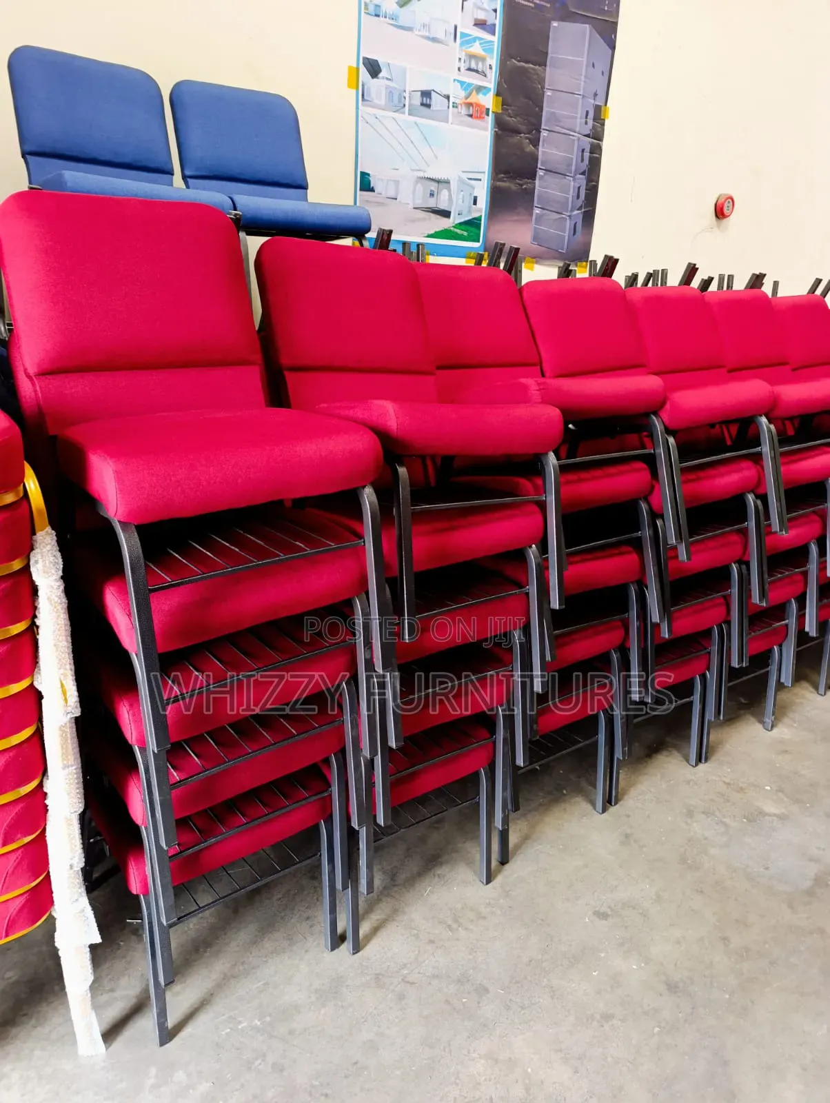 Conference Seats Red Conference Chairs
