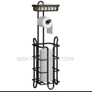 Heavy-Duty Toilet Paper Holder Stand