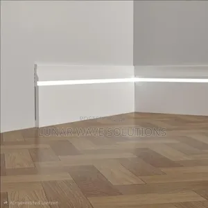 10cm High Aluminum Wall Skirt 2.5m