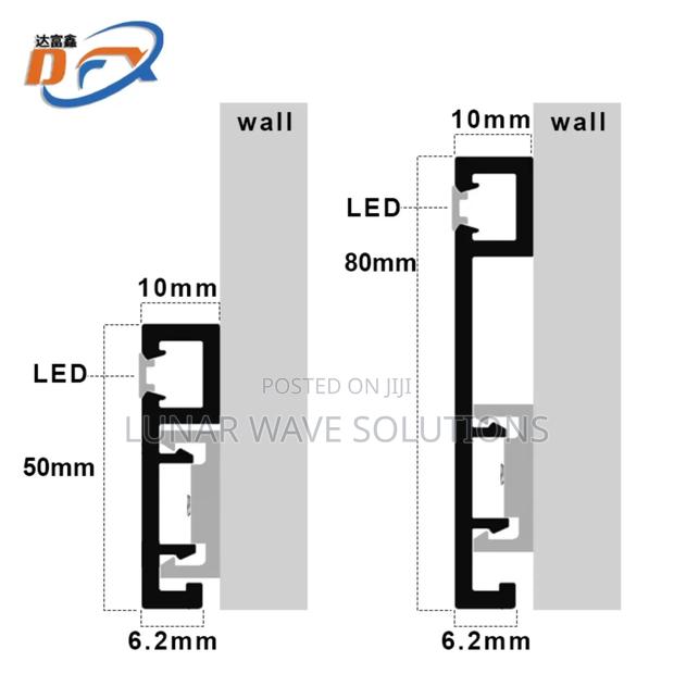 10cm High Aluminum Wall Skirt - thumbnail 2