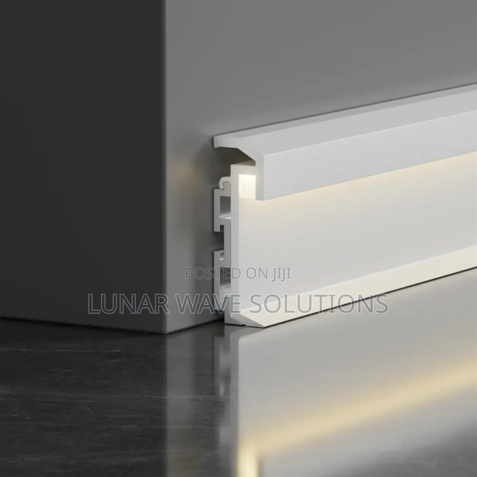 New Design Wall Skirtings With Led Light Diffuser (Per 2.5meter)