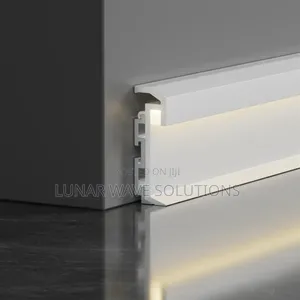 New Design Wall Skirtings With Led Light Diffuser (Per 2.5meter)