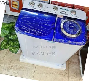 New Hisense 11 KGS Twin Tub Washing Machine