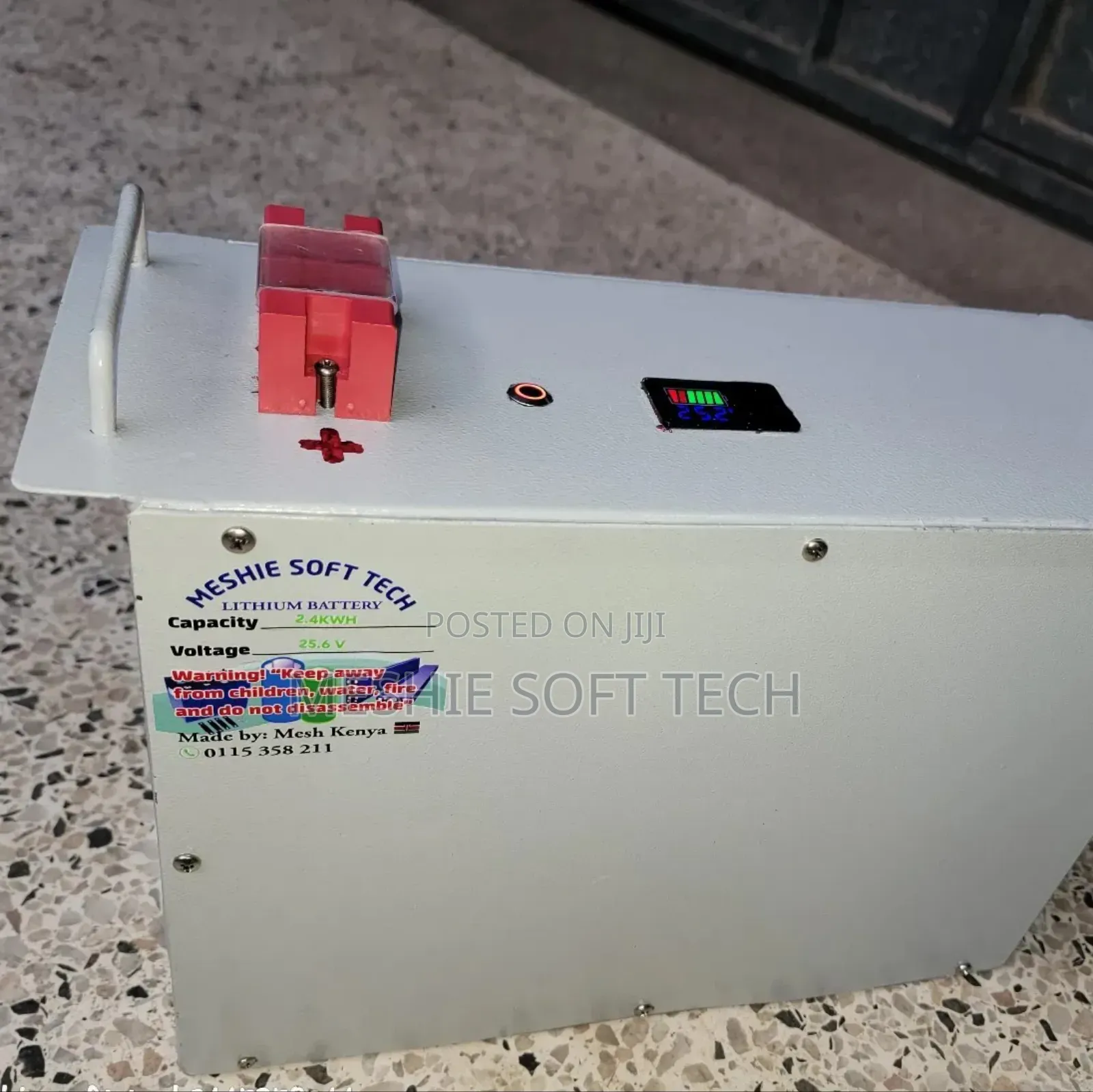 Lithium Batery 25.6v 2.4kwhrs
