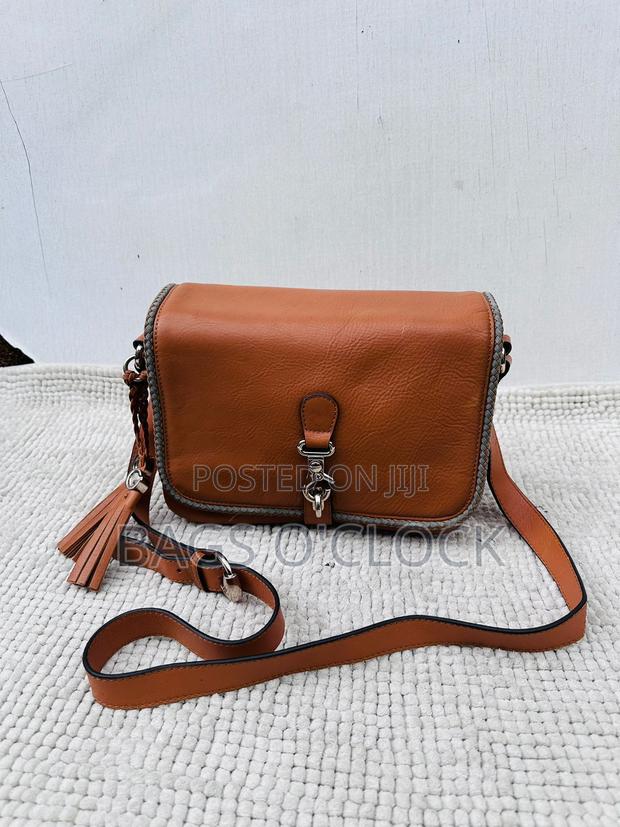 Authentic Gucci Marrakech Tan Leather Crossbody Bag