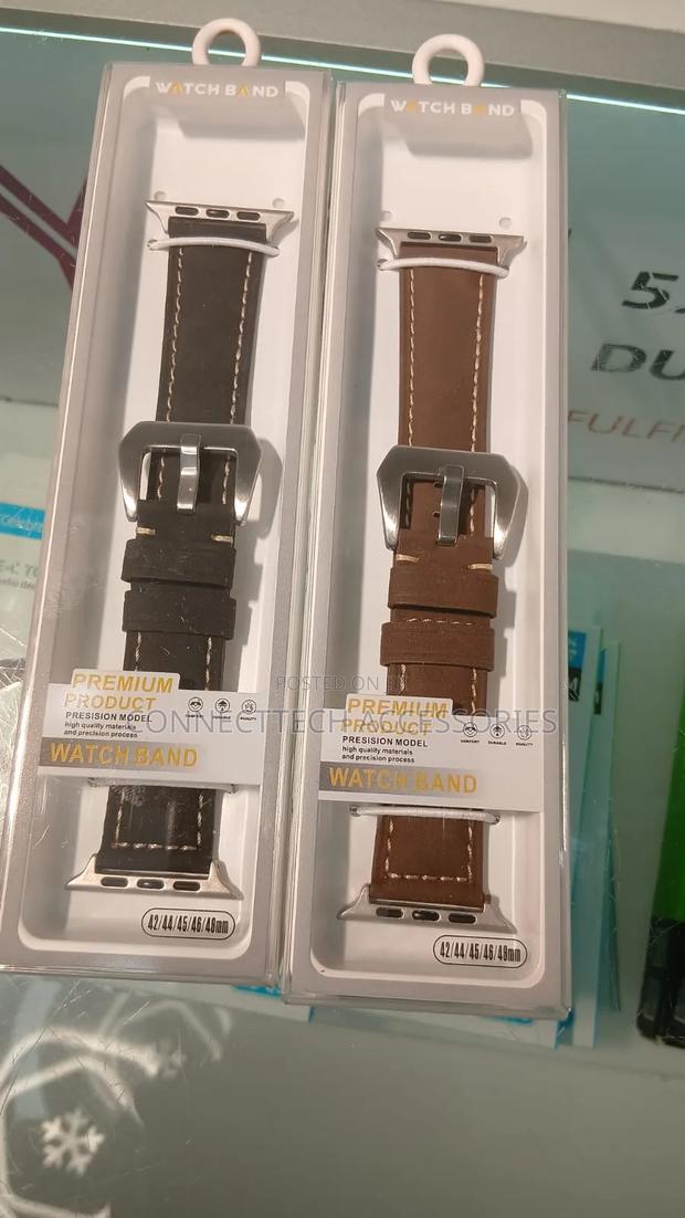 Apple Watch Leather Strap 42/44/45/46/49mm - thumbnail 2