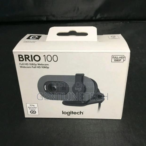 Logitech Brio 100 Graphite Webcam - main view