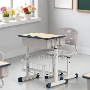 Modern Kid's Adjustable Desk And Chair Set