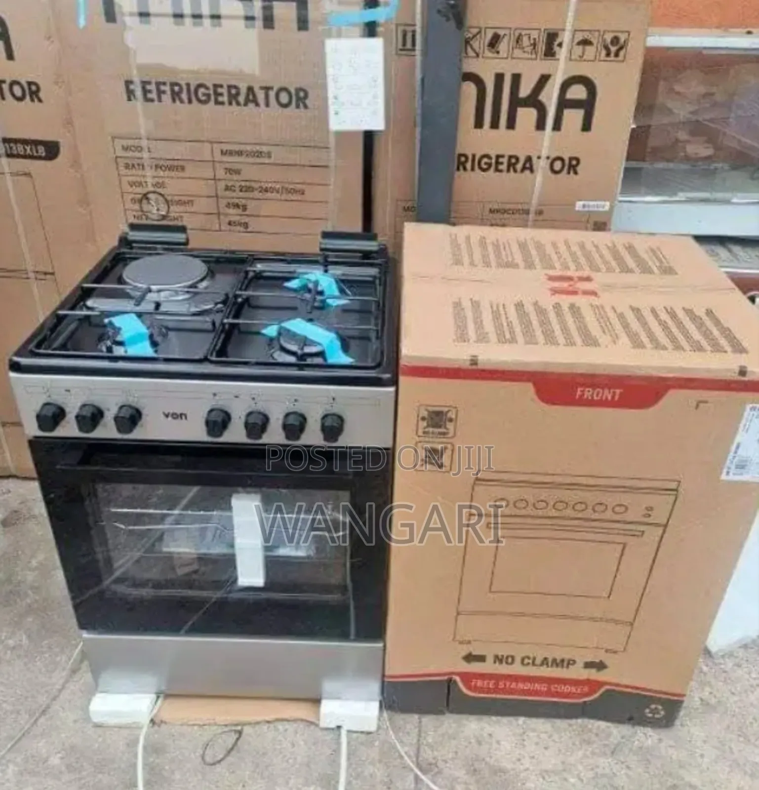 Von Cooker With Electric Oven We Also Do Delivery
