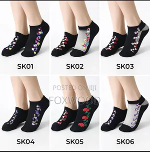 Ttransparent Ankle Socks