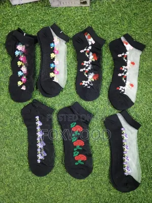 Ttransparent Ankle Socks