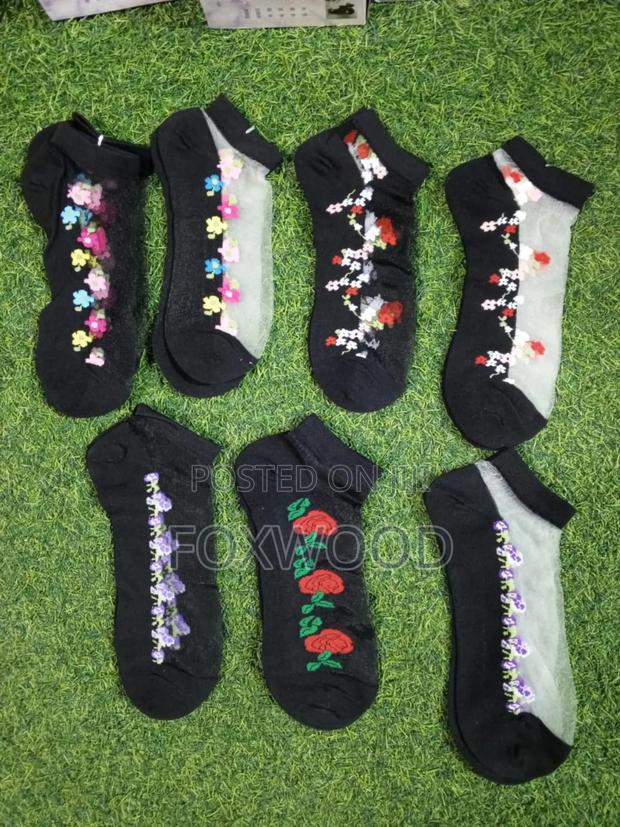 Ttransparent Ankle Socks - main view