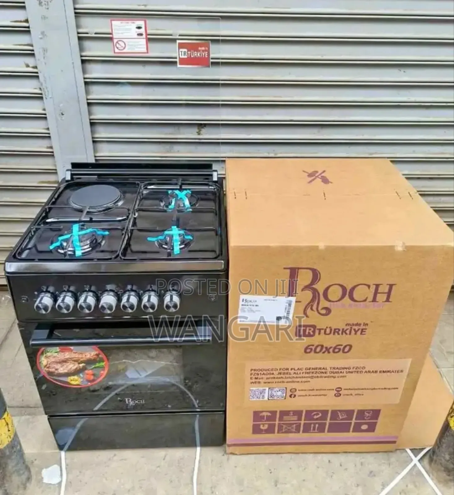 Roch 60by 60 Cooker Pay After Delivery
