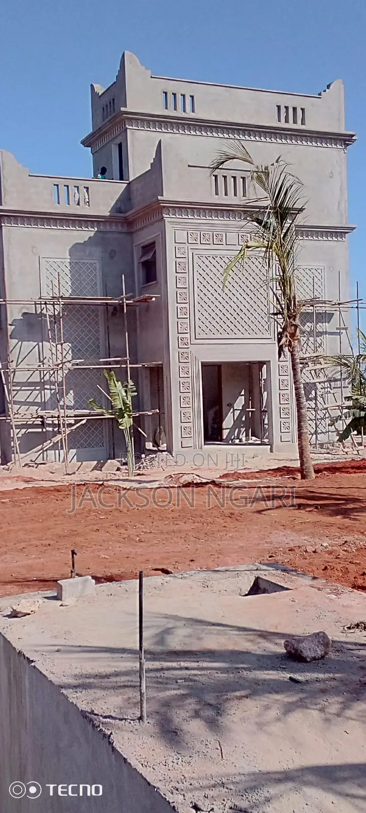 Mason Works: Building and Plastering.
