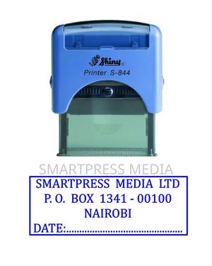 Self Inking Rectangle Rubber Stamp - thumbnail 2