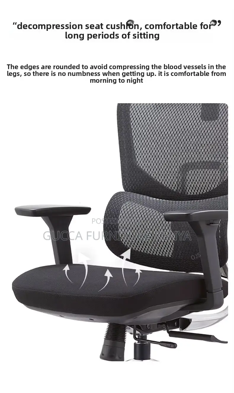 Executive Orthopedic Office Desk Chair