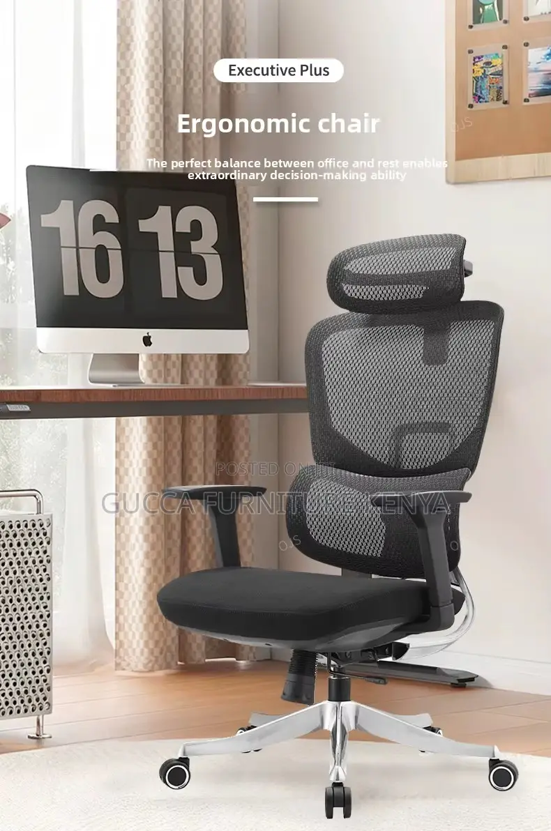 Executive Orthopedic Office Desk Chair