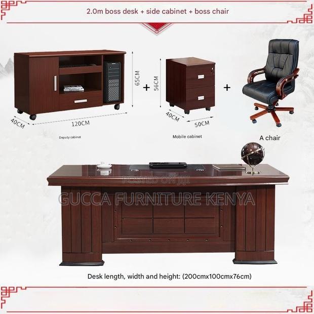 Executive 1800mm Director's L-shaped Table - thumbnail 3