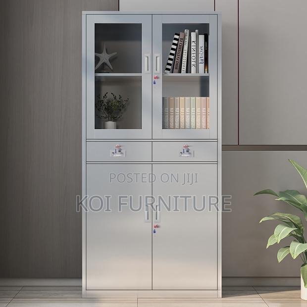 Office Cabinet : 2-Door Office Filing Cabinet With 2-Drawers