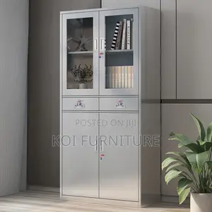 Office Cabinet : 2-Door Office Filing Cabinet With 2-Drawers