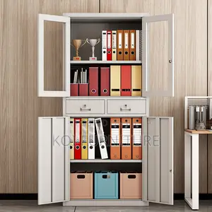 Office Cabinet : 2-Door Office Filing Cabinet With 2-Drawers