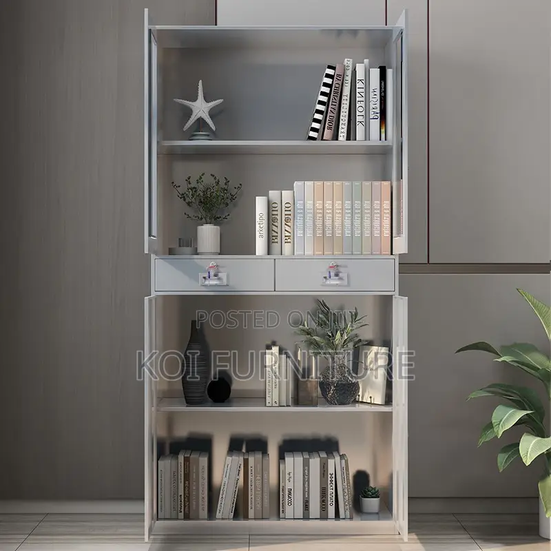 Office Cabinet : 2-Door Office Filing Cabinet With 2-Drawers