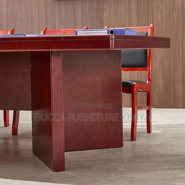 Mahogany 3000mm Office Conference Table - thumbnail 6