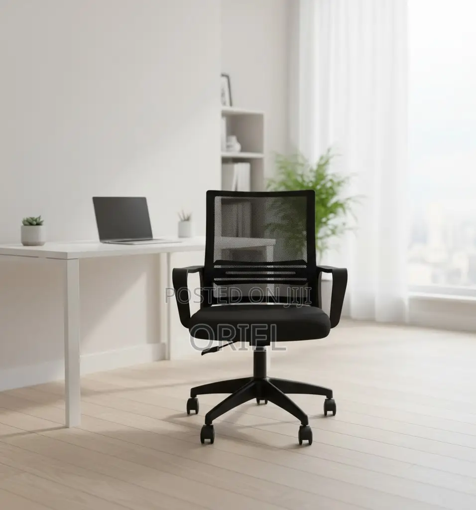 Modern Office Chair : Mid-Back Swivel Office Chair