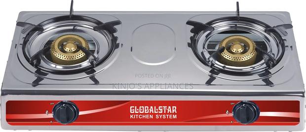 Globalstar 2 Burner Stainless Steel Table Top Cooker