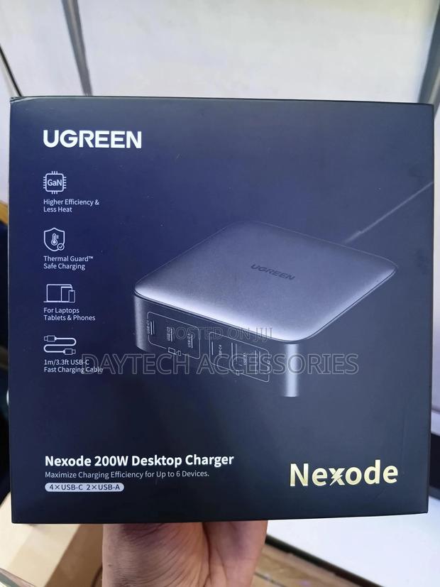 Ugreen Gan 200w Desktop Charging Station (6-Port) - main view
