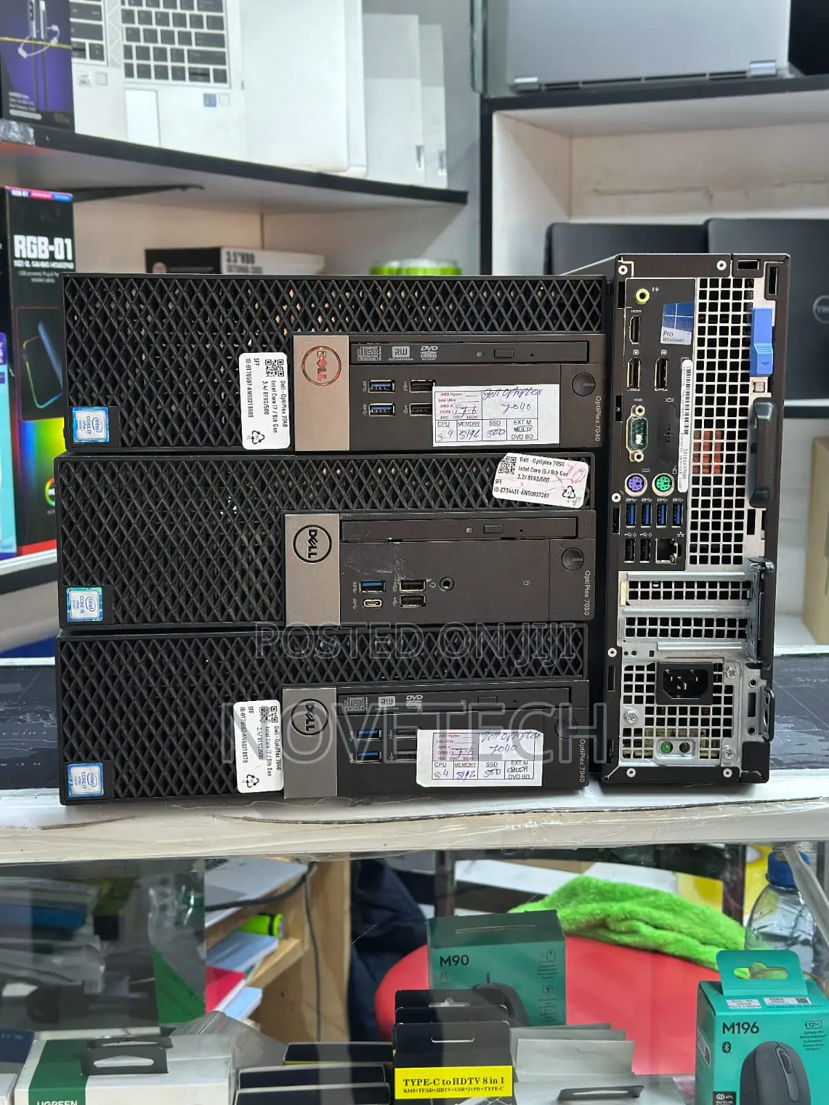 Desktop Computer Dell Optiplex 7050 8GB Intel Core i7 SSD 500GB