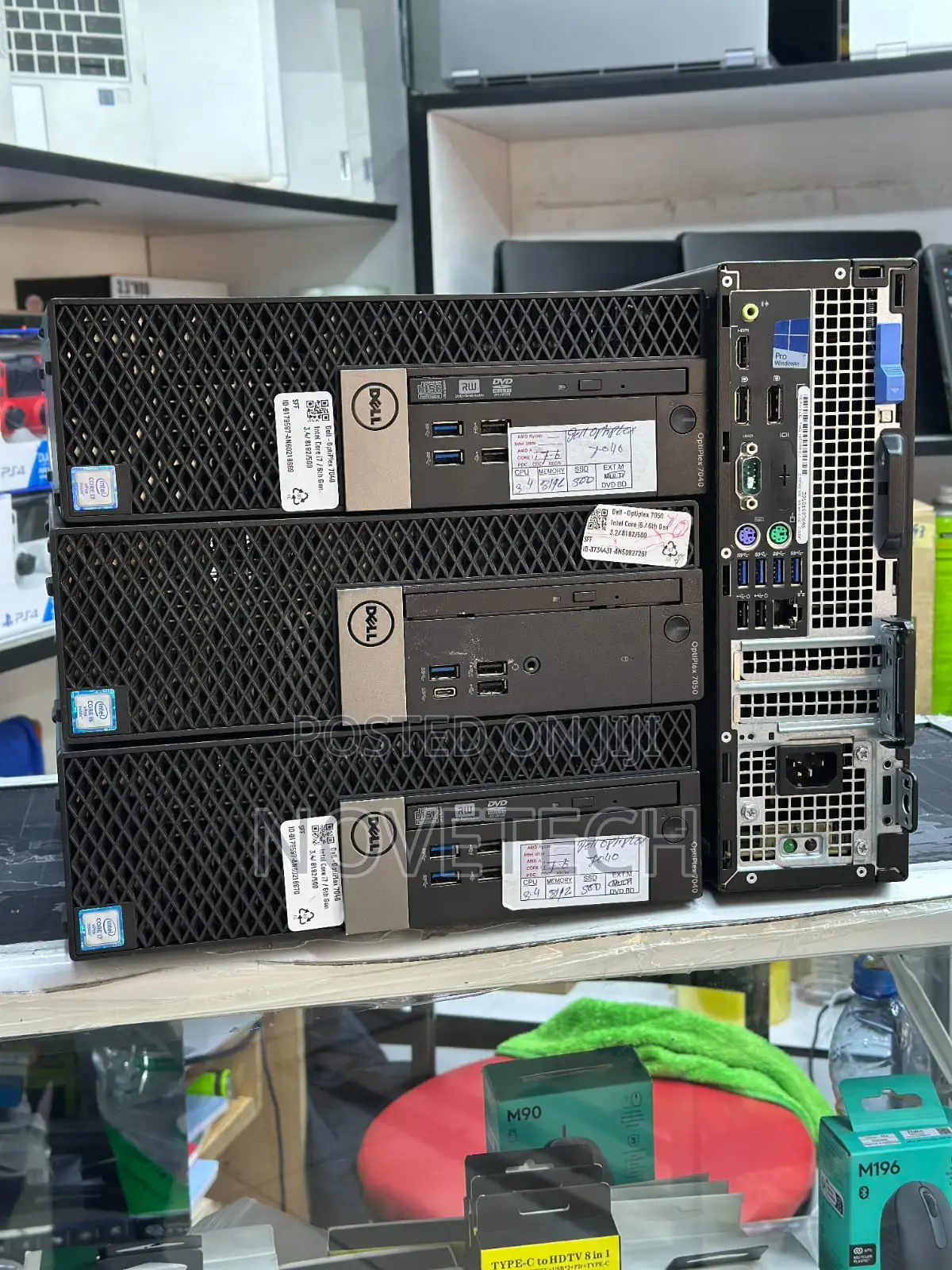 Desktop Computer Dell Optiplex 7050 8GB Intel Core i7 SSD 500GB