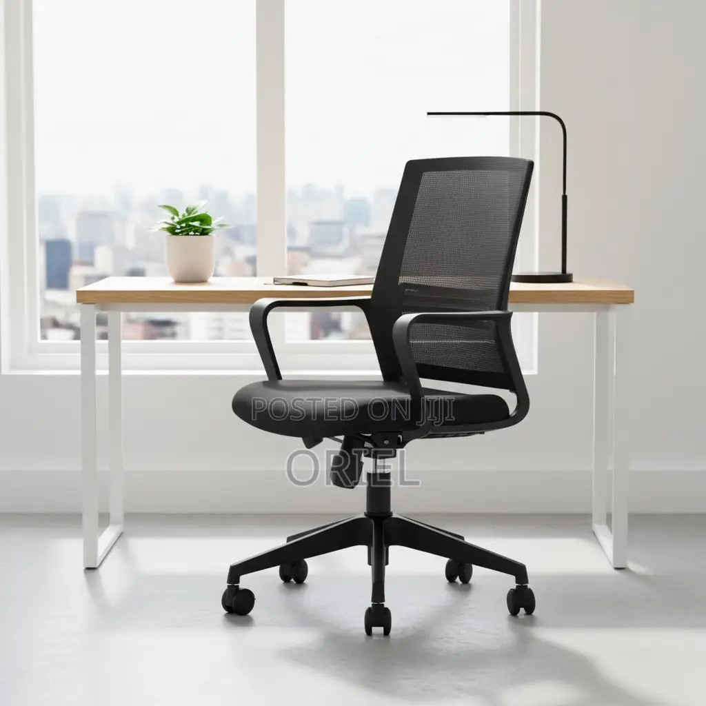 Modern Office Chair : Mid-Back Swivel Office Chair