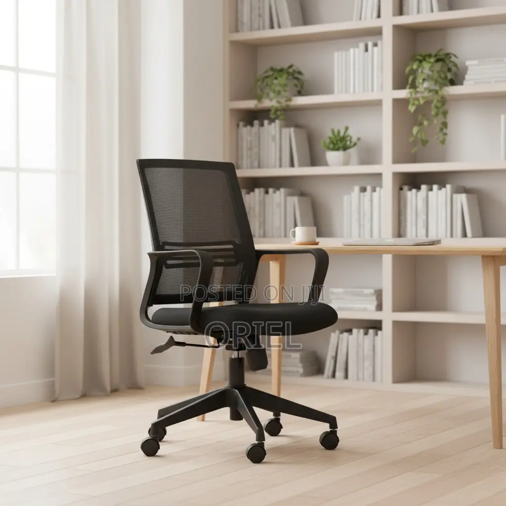 Modern Office Chair : Mid-Back Swivel Office Chair