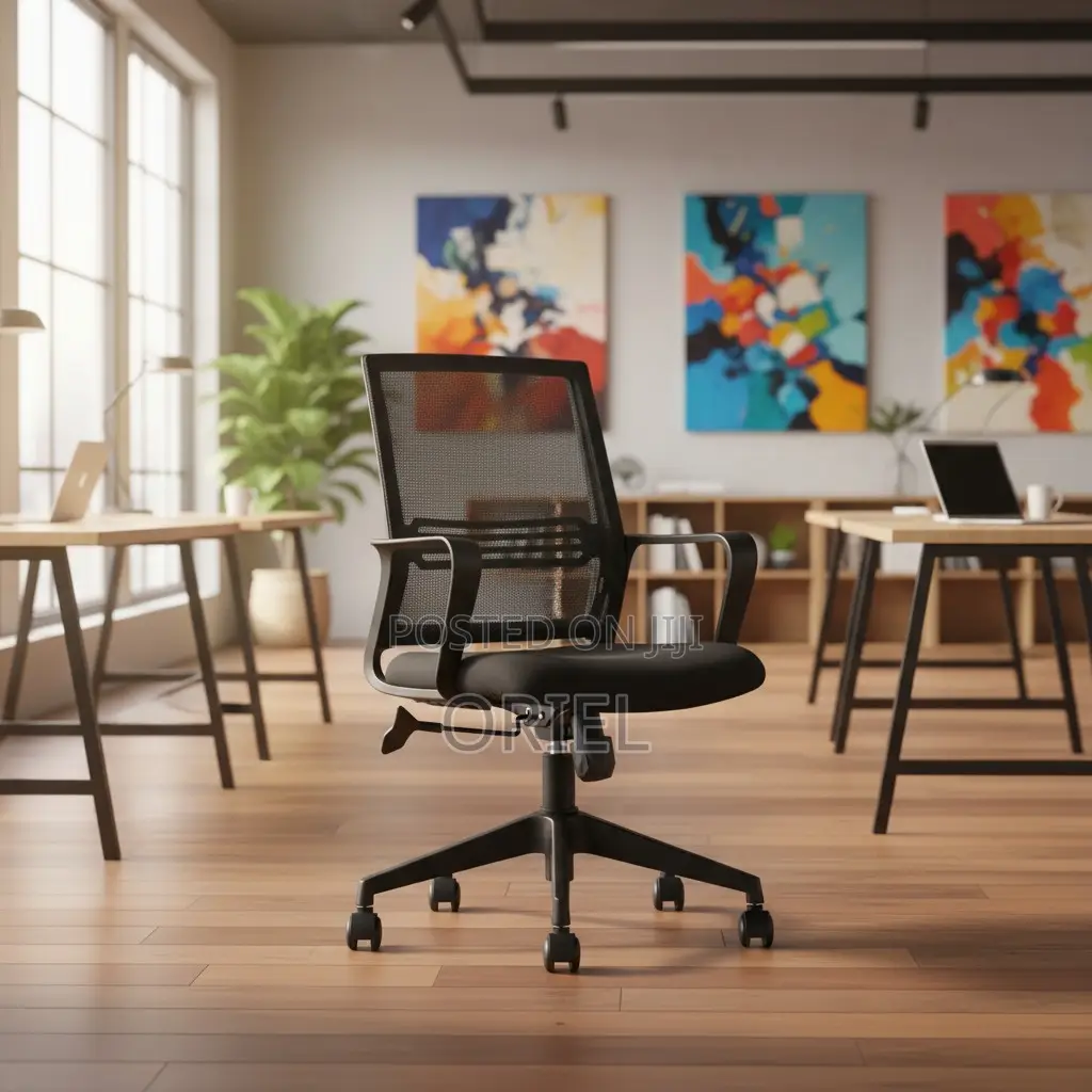 Modern Office Chair : Mid-Back Swivel Office Chair