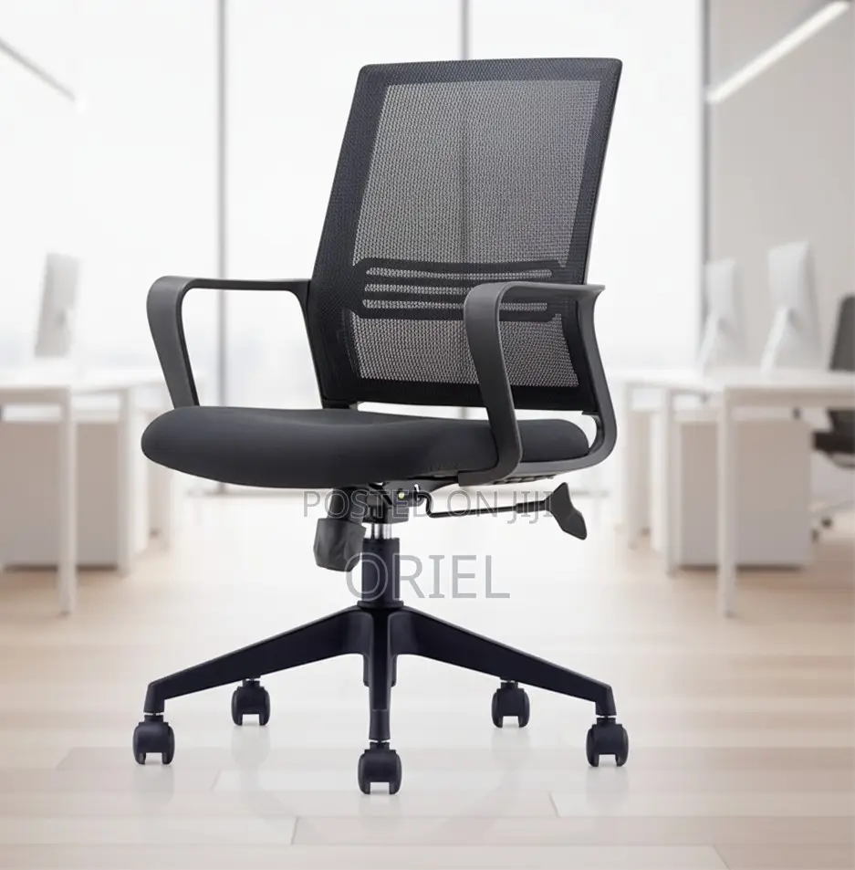 Modern Office Chair : Mid-Back Swivel Office Chair