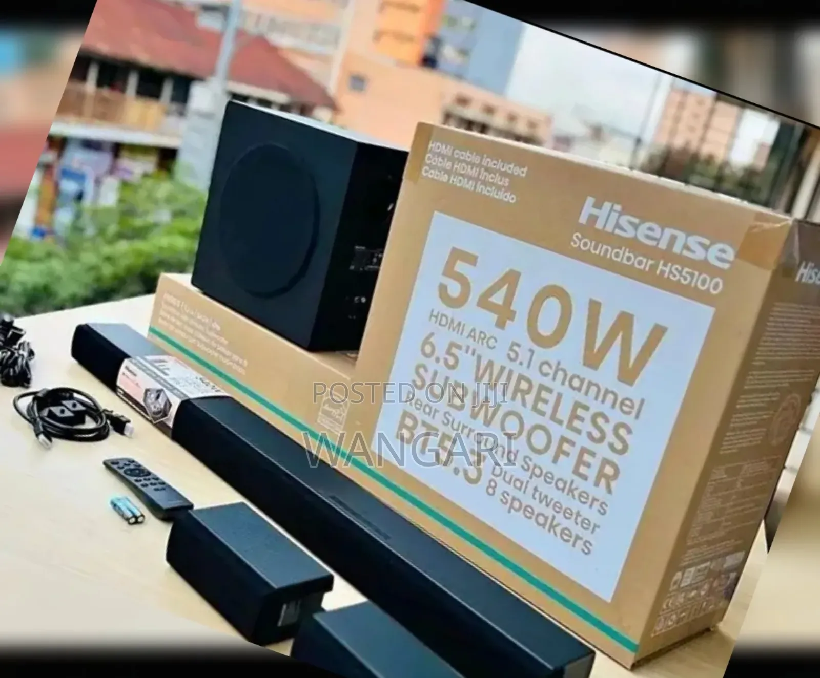 Hisense 5.1sound Bar, Pay After Delivery