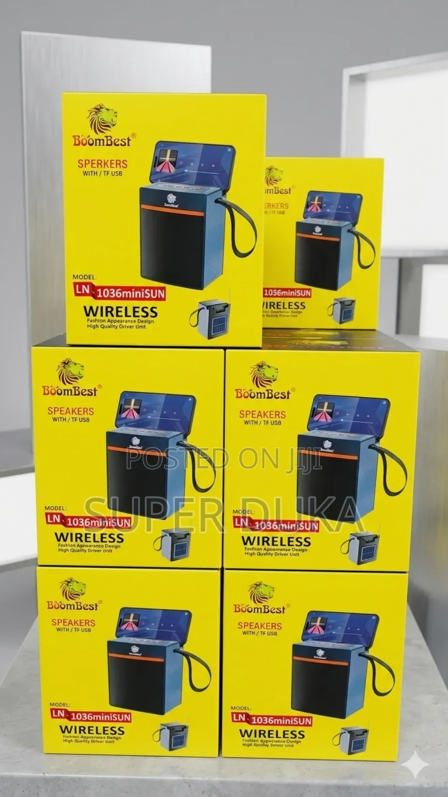 Boombest Ln-1036minisun Wireless Bluetooth Speaker.