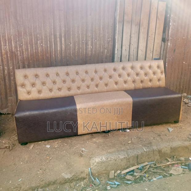 Brown Blended Couch - main view