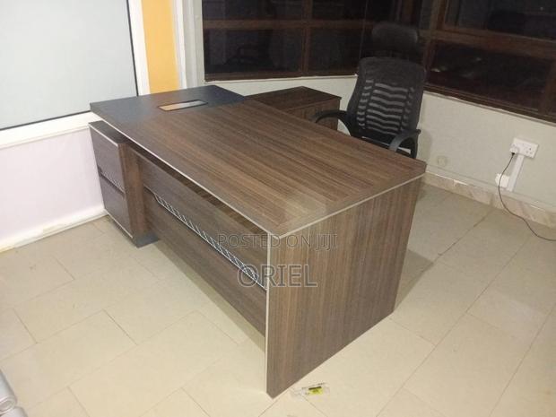 Modern L-Shaped Office Desk : Executive Desk 1.6 Metres - thumbnail 7
