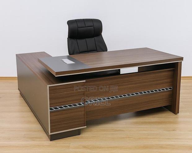 Modern L-Shaped Office Desk : Executive Desk 1.6 Metres - thumbnail 14